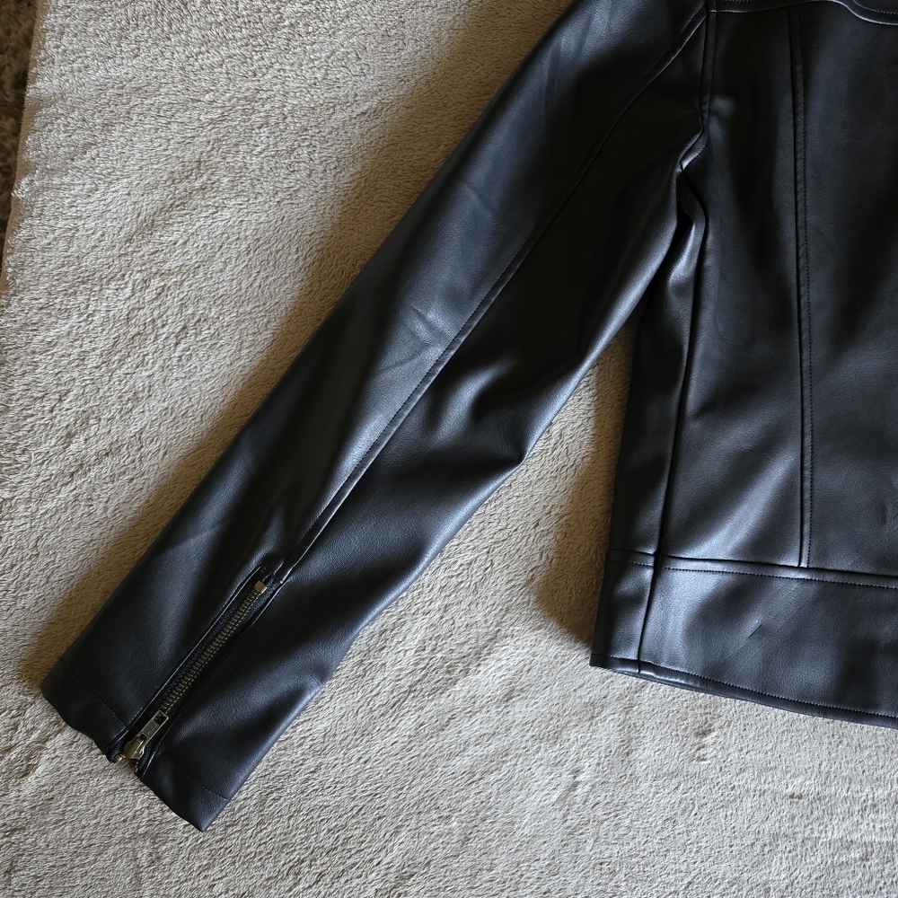 Jackson Rowe Bond Faux Leather Jacket size small - Picture 8 of 16